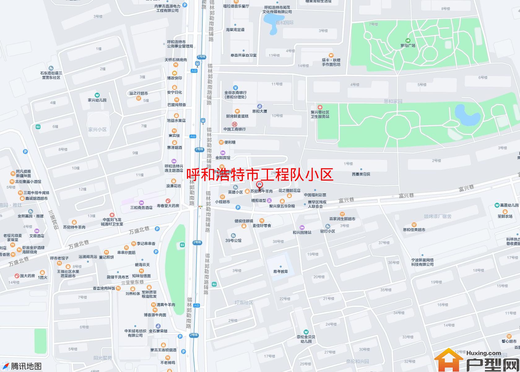 工程队小区小区 - 户型网