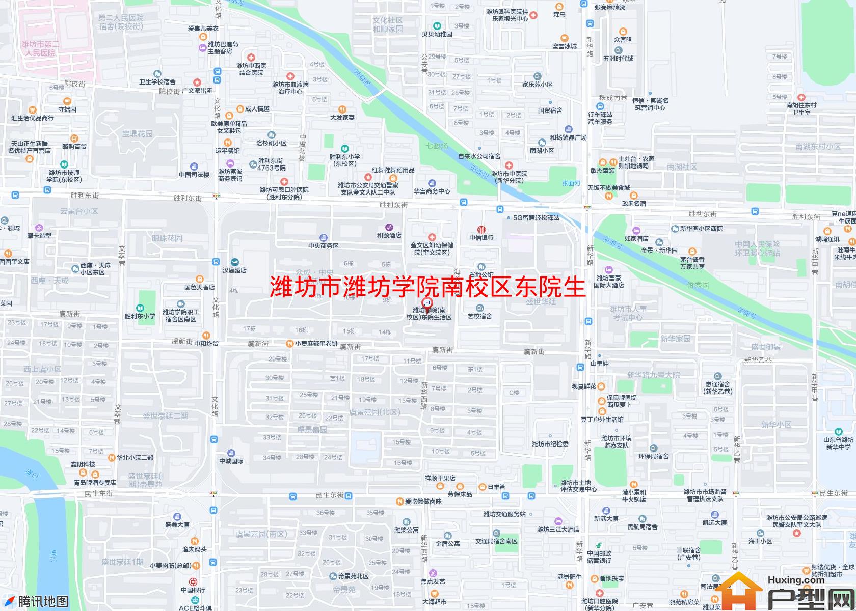 潍坊学院南校区东院生活区小区 - 户型网
