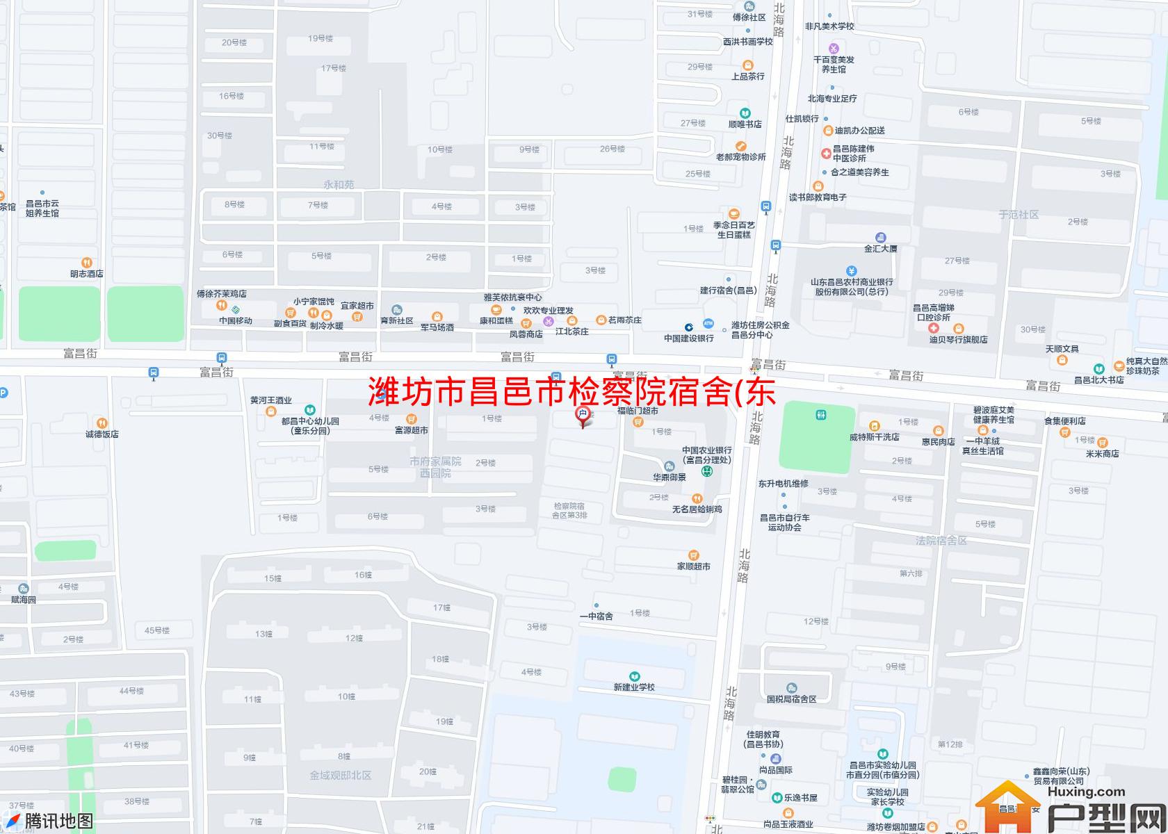 昌邑市检察院宿舍(东院)小区 - 户型网
