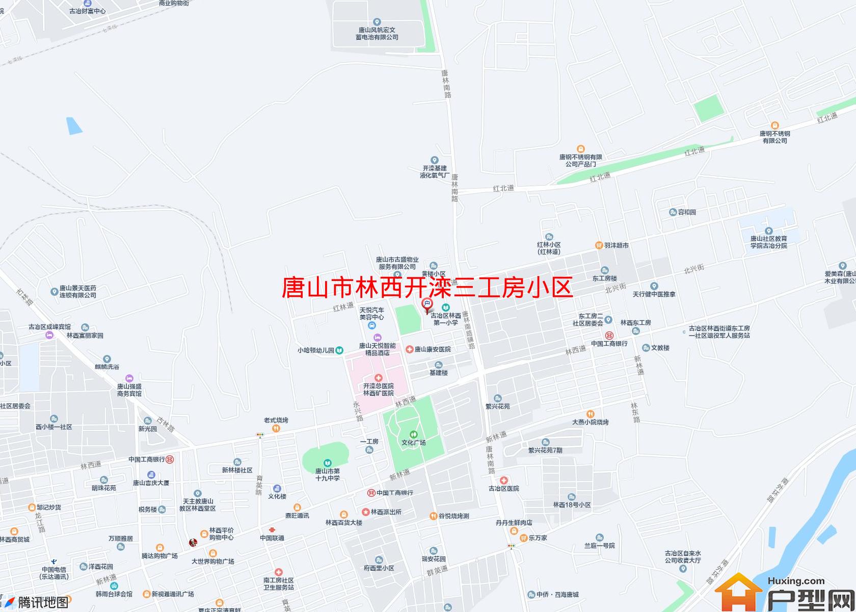 林西开滦三工房小区小区 - 户型网