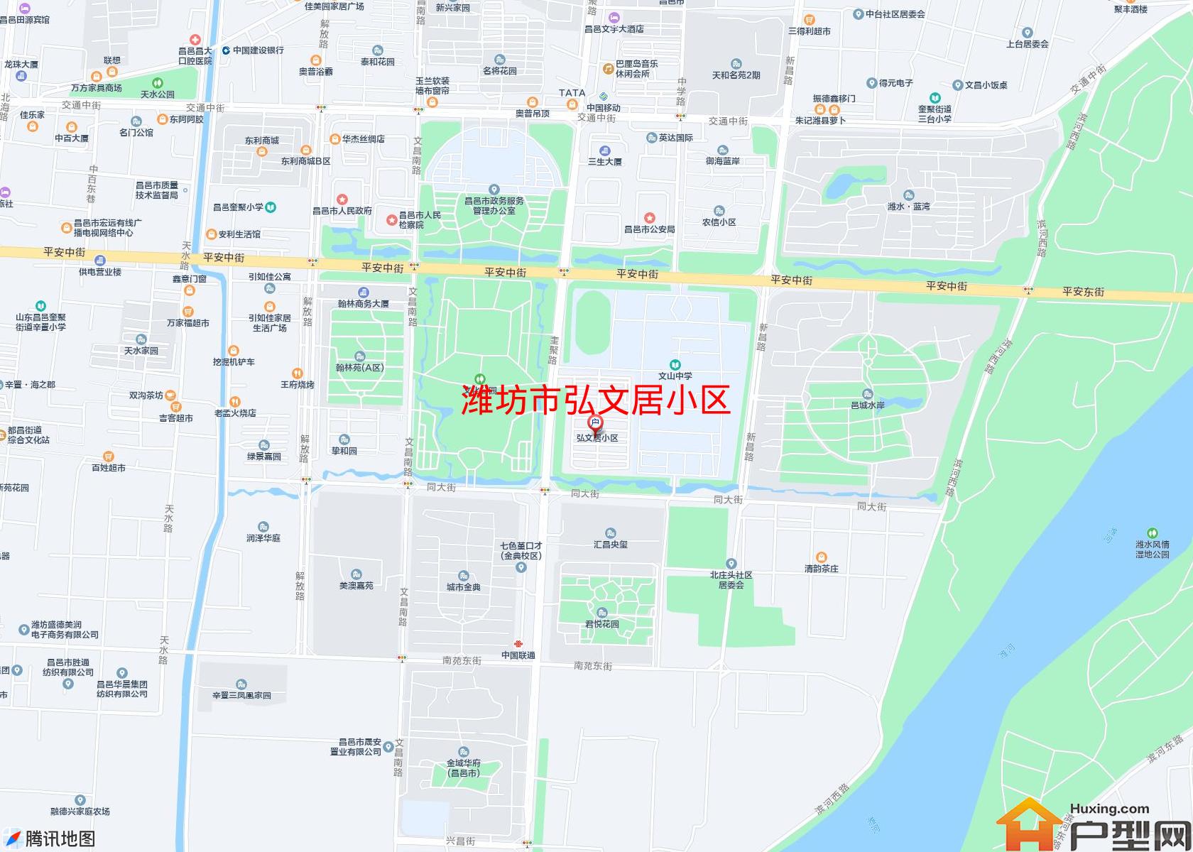 弘文居小区小区 - 户型网