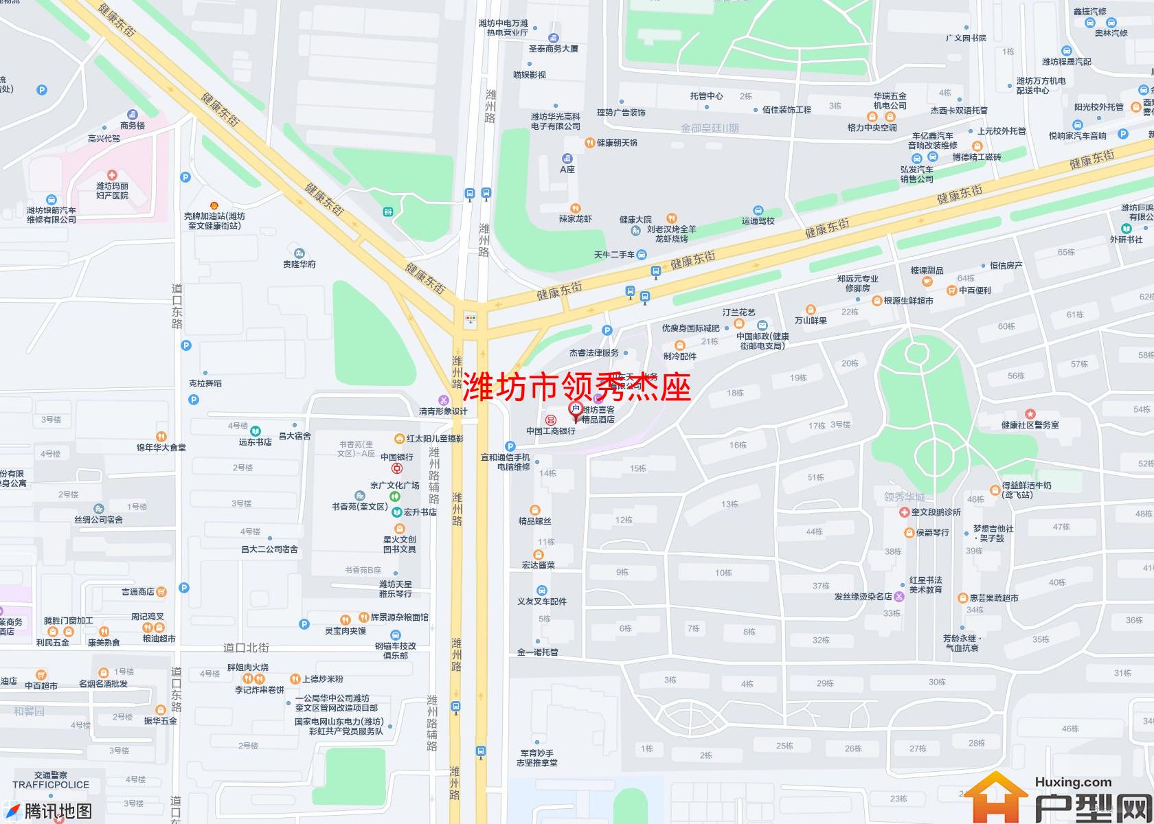 领秀杰座小区 - 户型网