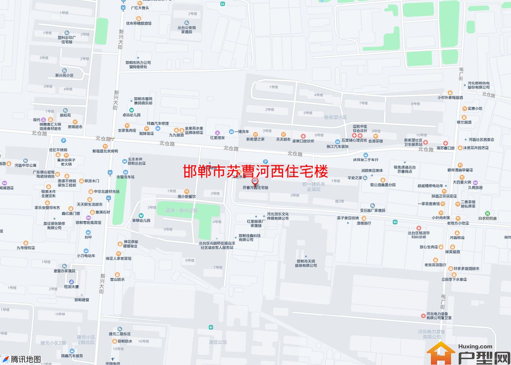 苏曹河西住宅楼小区 - 户型网
