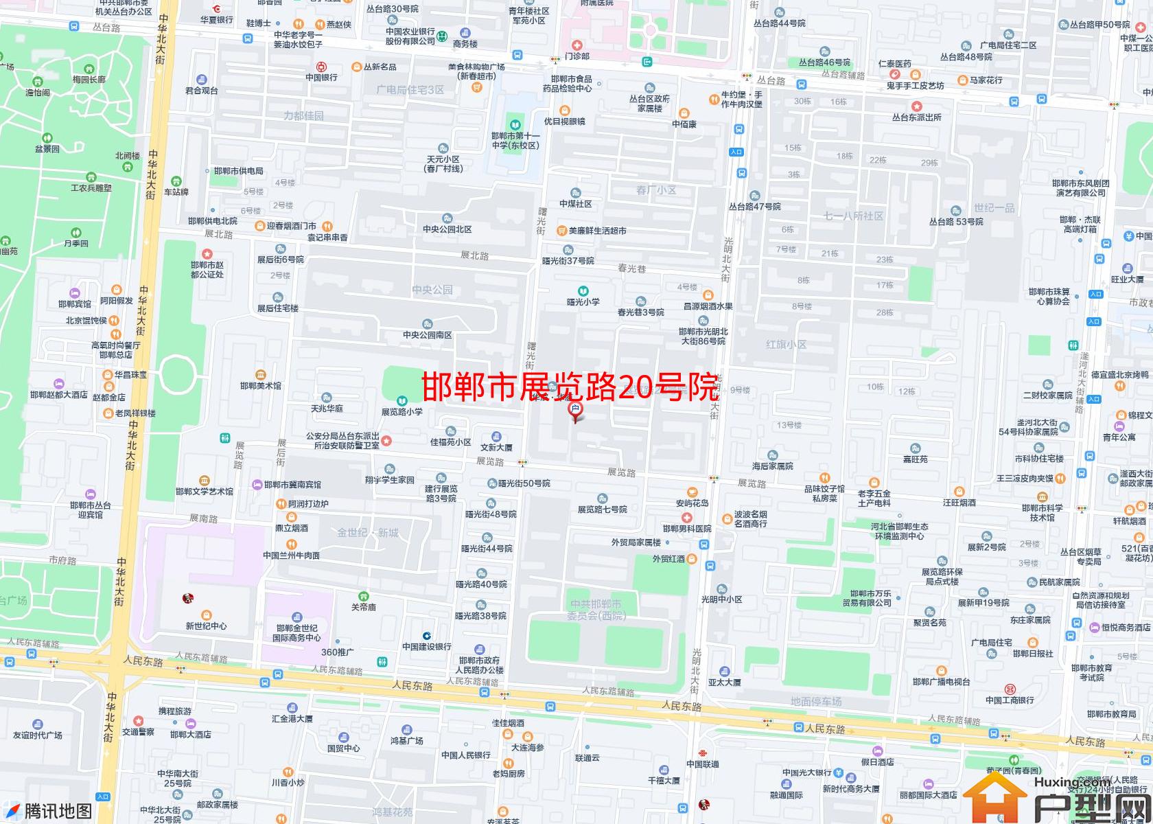 展览路20号院小区 - 户型网