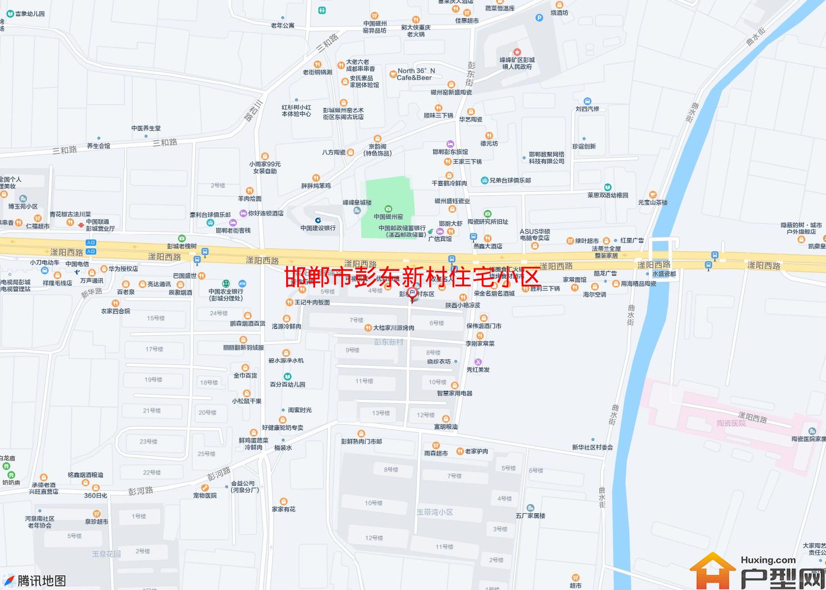 彭东新村住宅小区小区 - 户型网