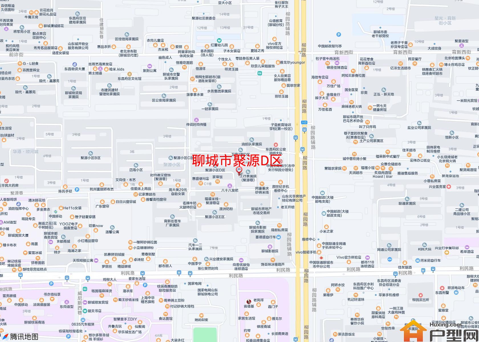 聚源D区小区 - 户型网