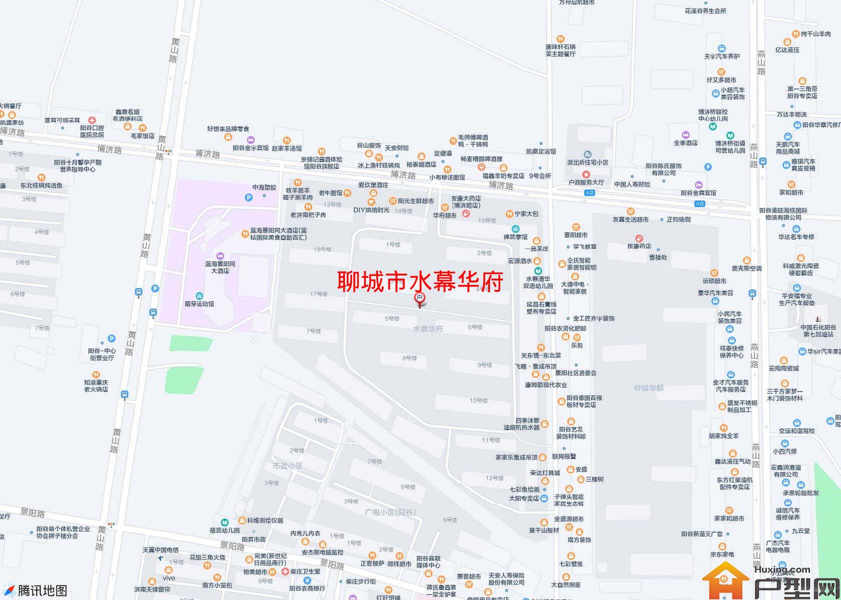 水幕华府小区 - 户型网