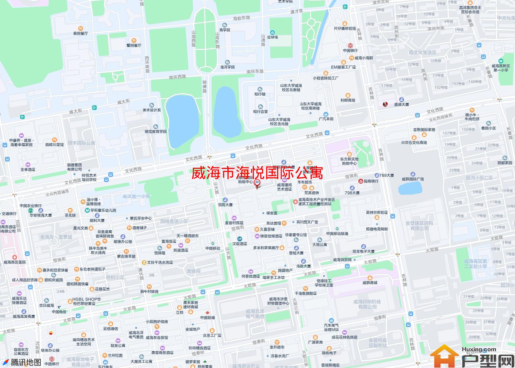 海悦国际公寓小区 - 户型网