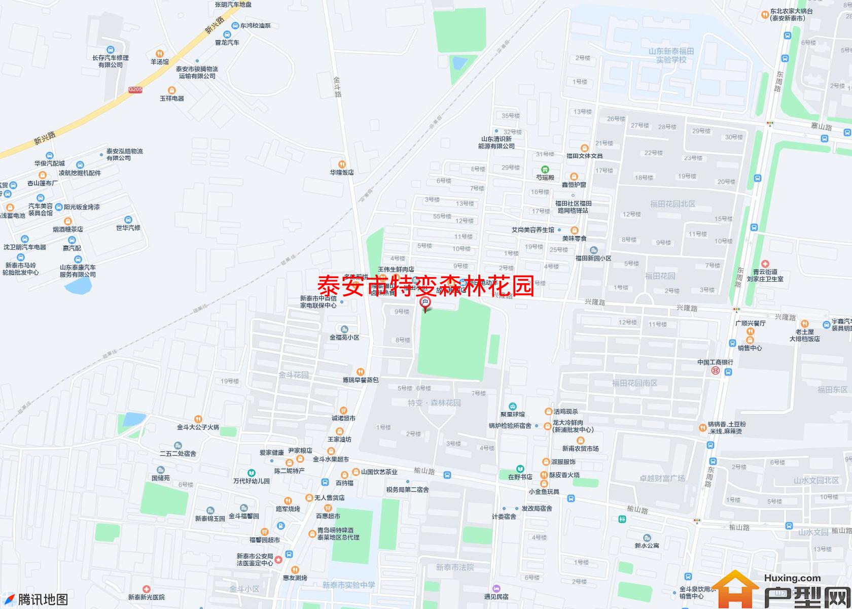 特变森林花园小区 - 户型网
