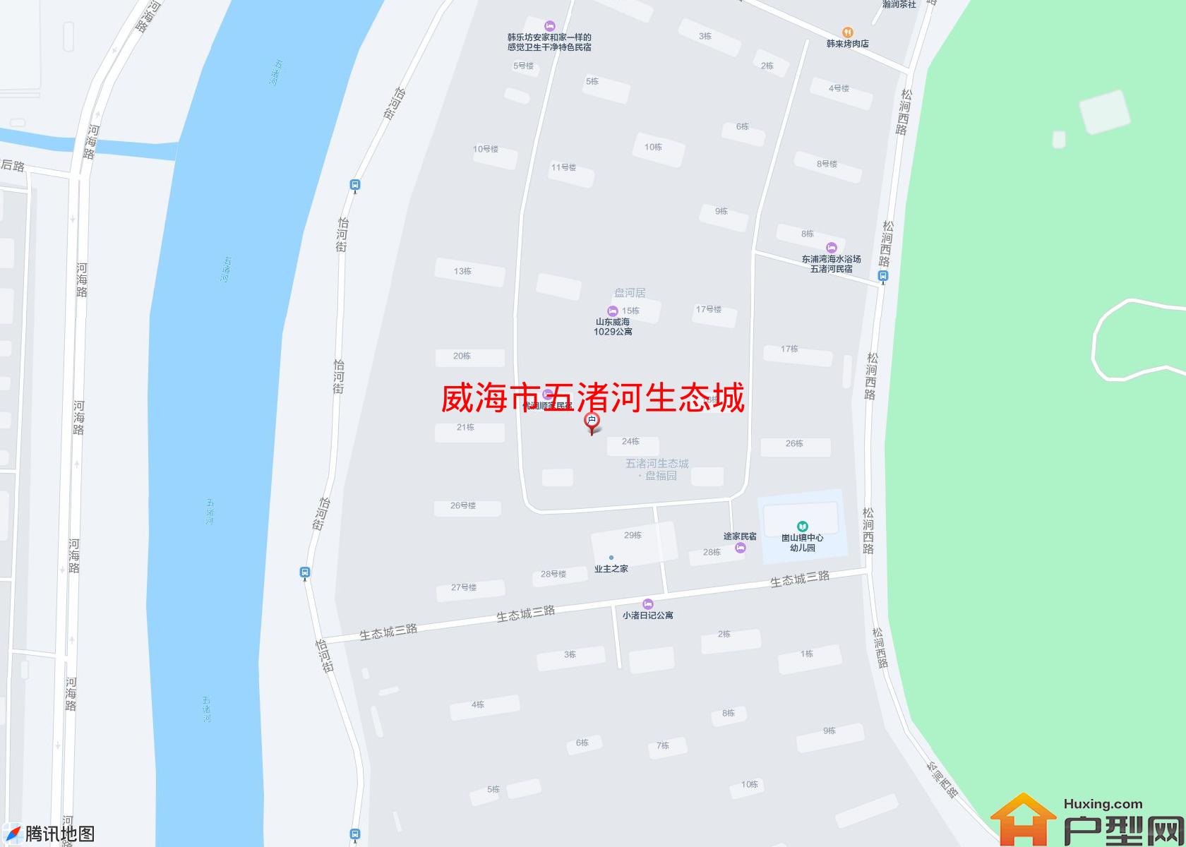 五渚河生态城小区 - 户型网
