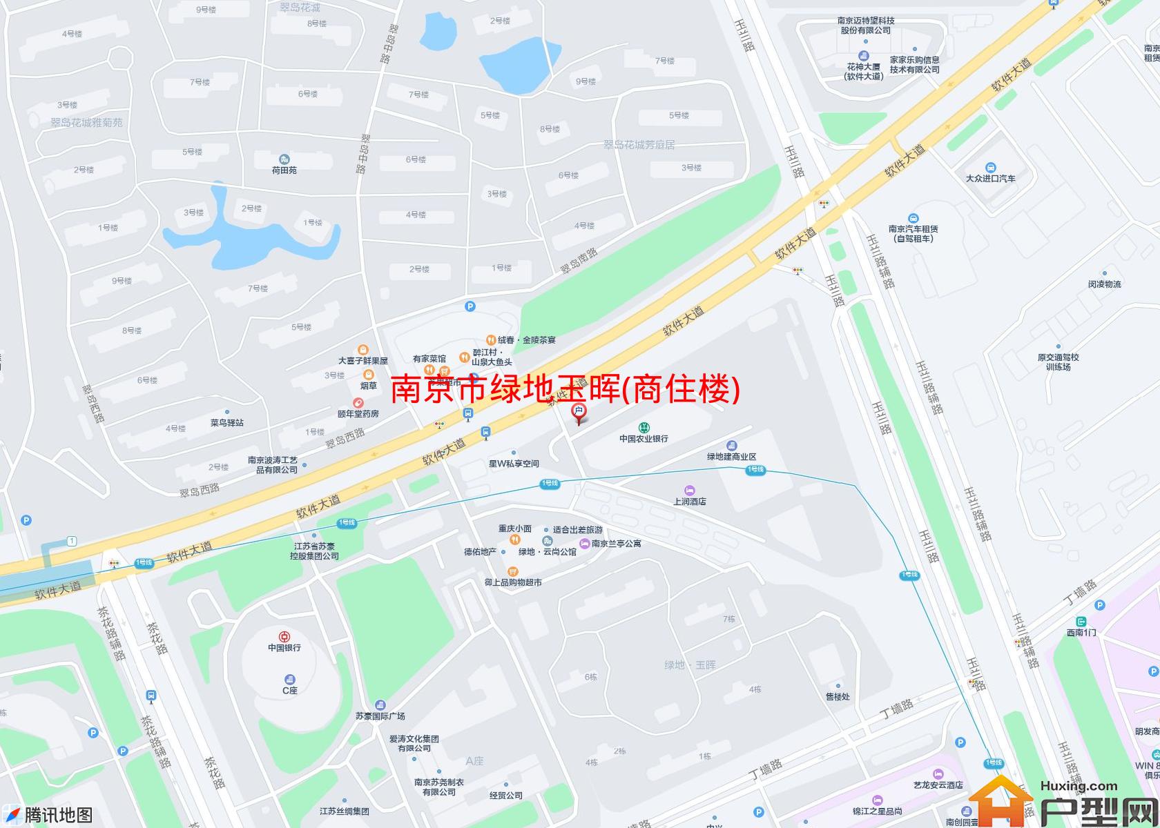 绿地玉晖(商住楼)小区 - 户型网