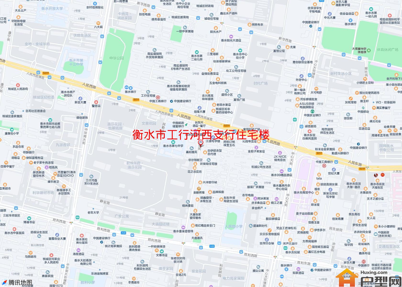 工行河西支行住宅楼小区 - 户型网