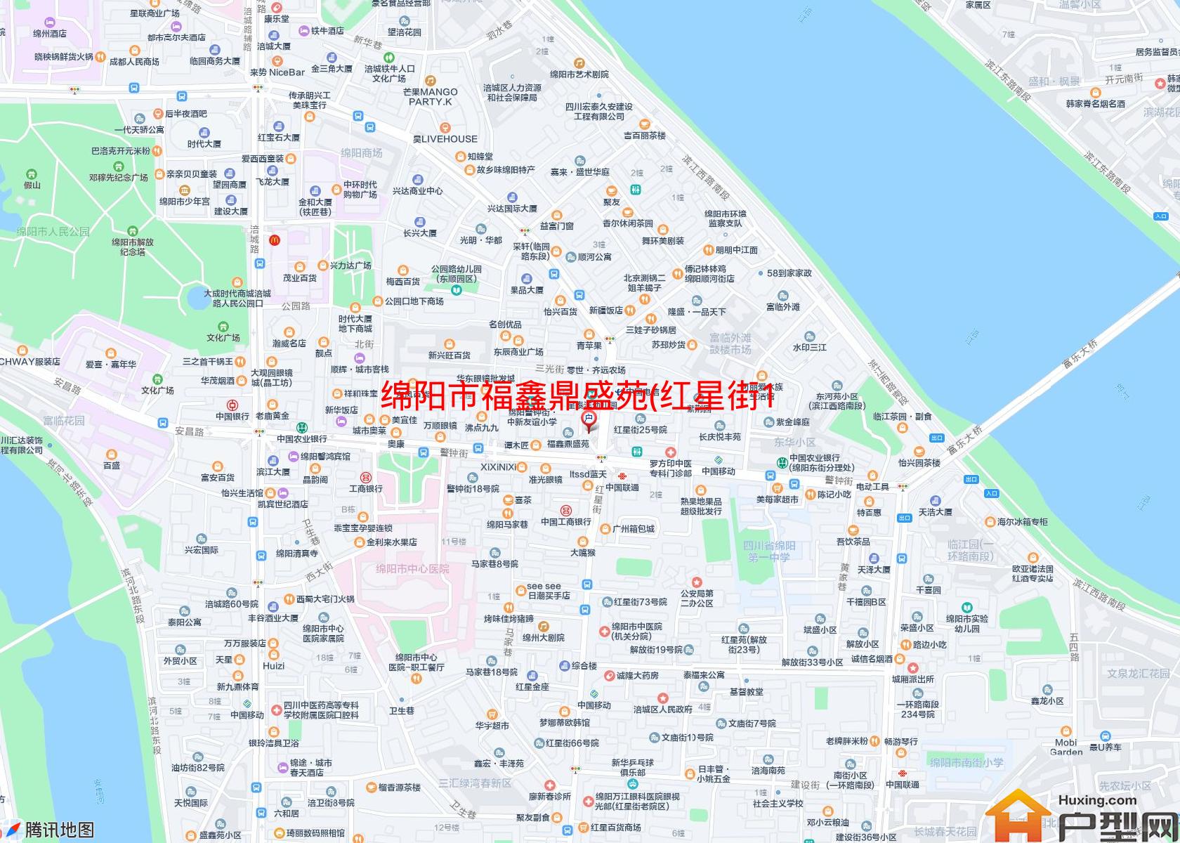 福鑫鼎盛苑(红星街18号)小区 - 户型网