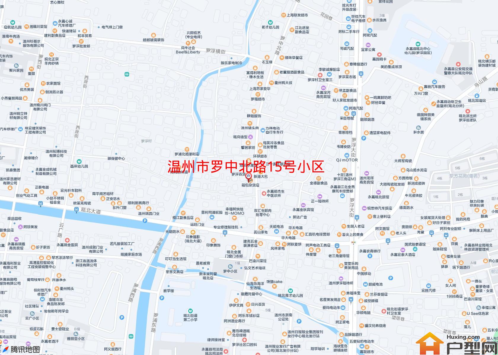 罗中北路15号小区小区 - 户型网