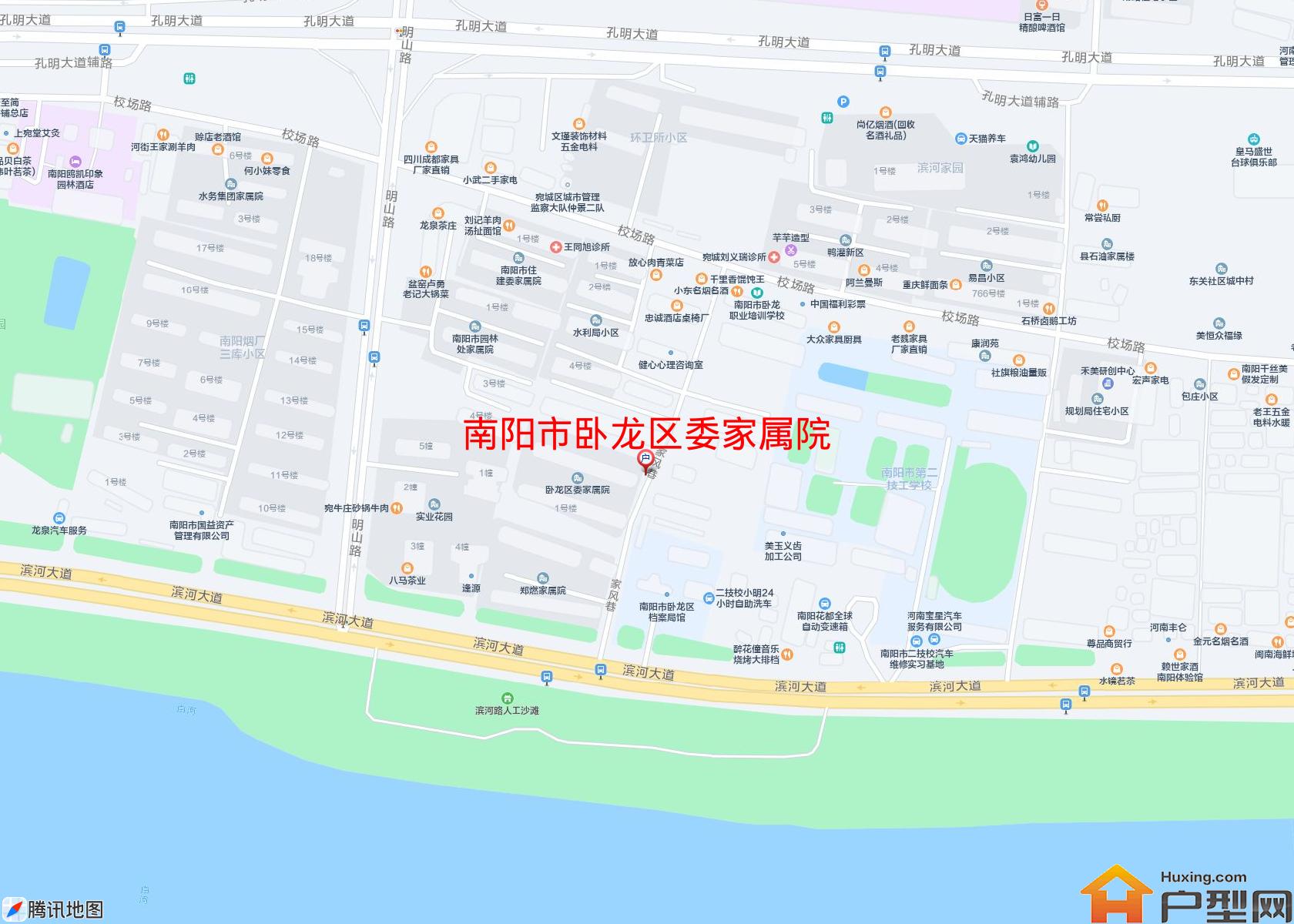 卧龙区委家属院小区 - 户型网