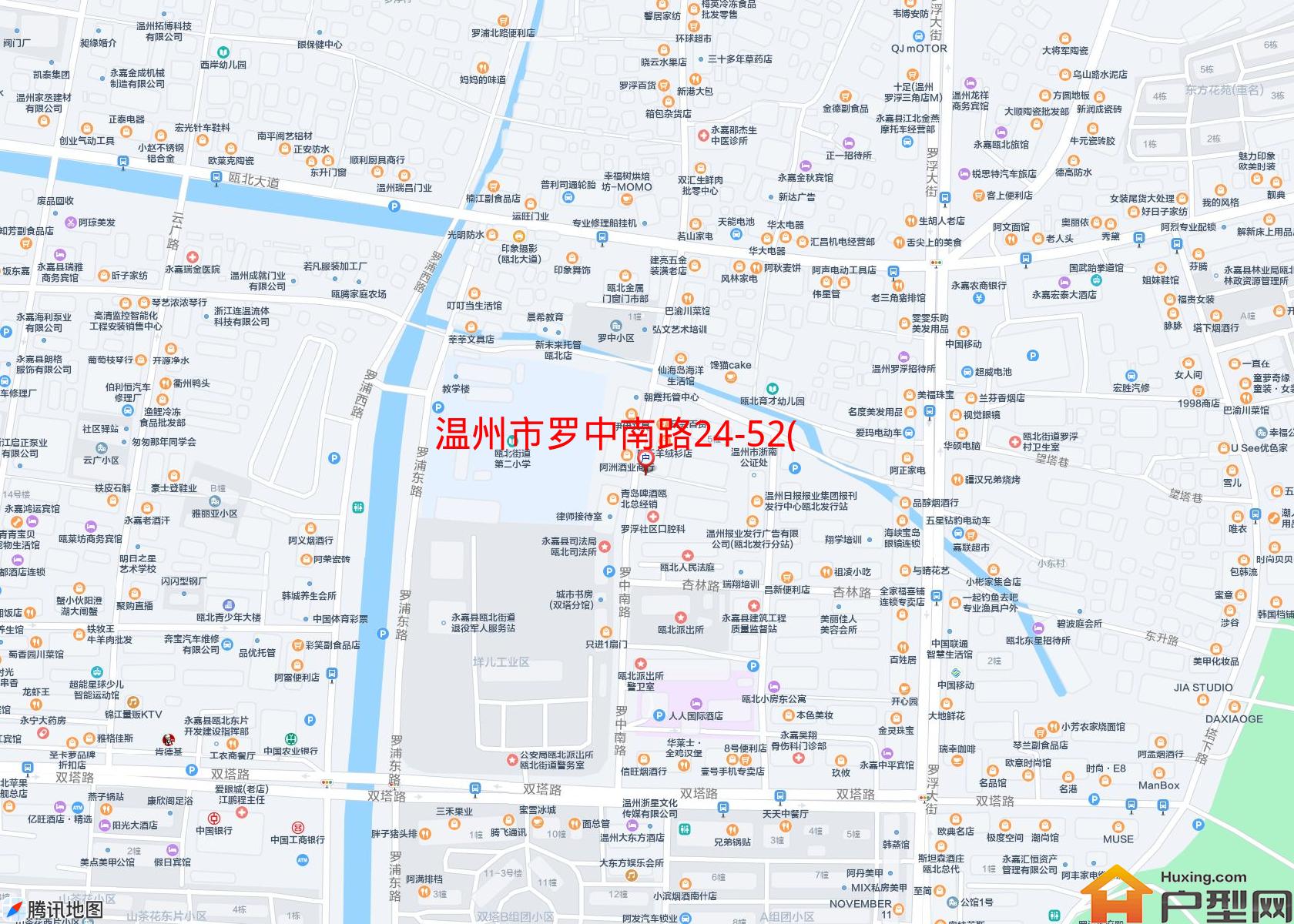 罗中南路24-52(双)号小区小区 - 户型网