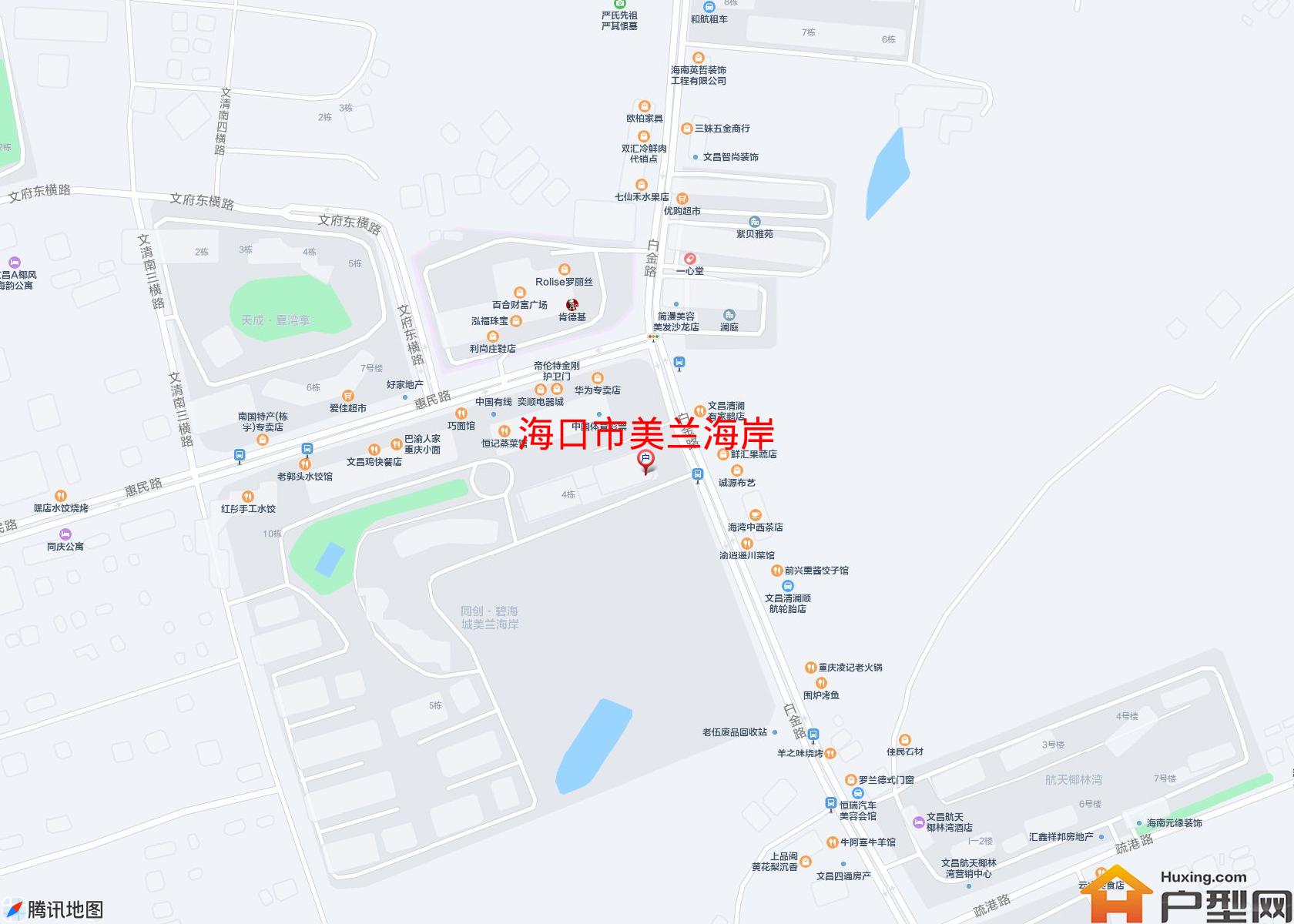 美兰海岸小区 - 户型网