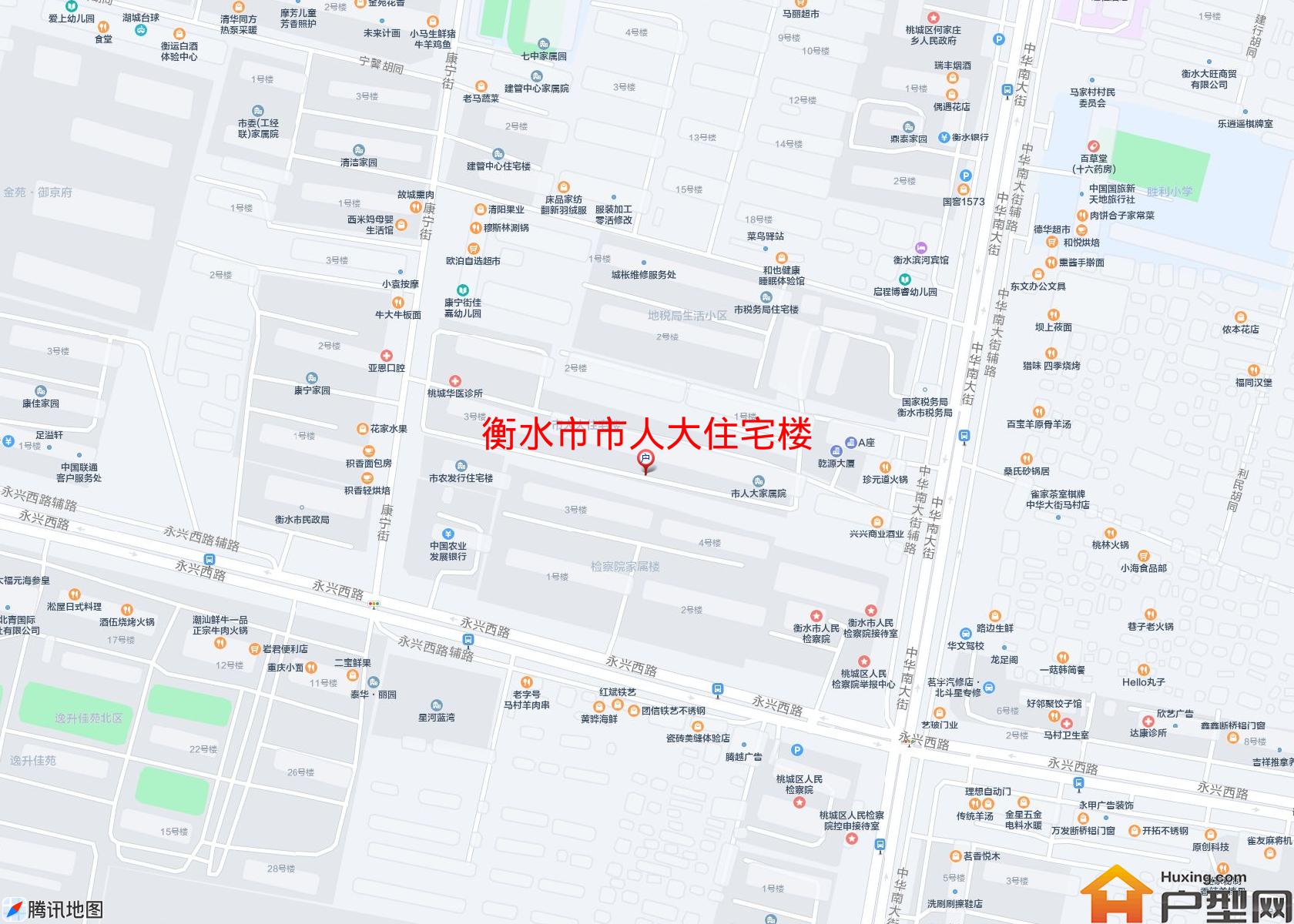 市人大住宅楼小区 - 户型网