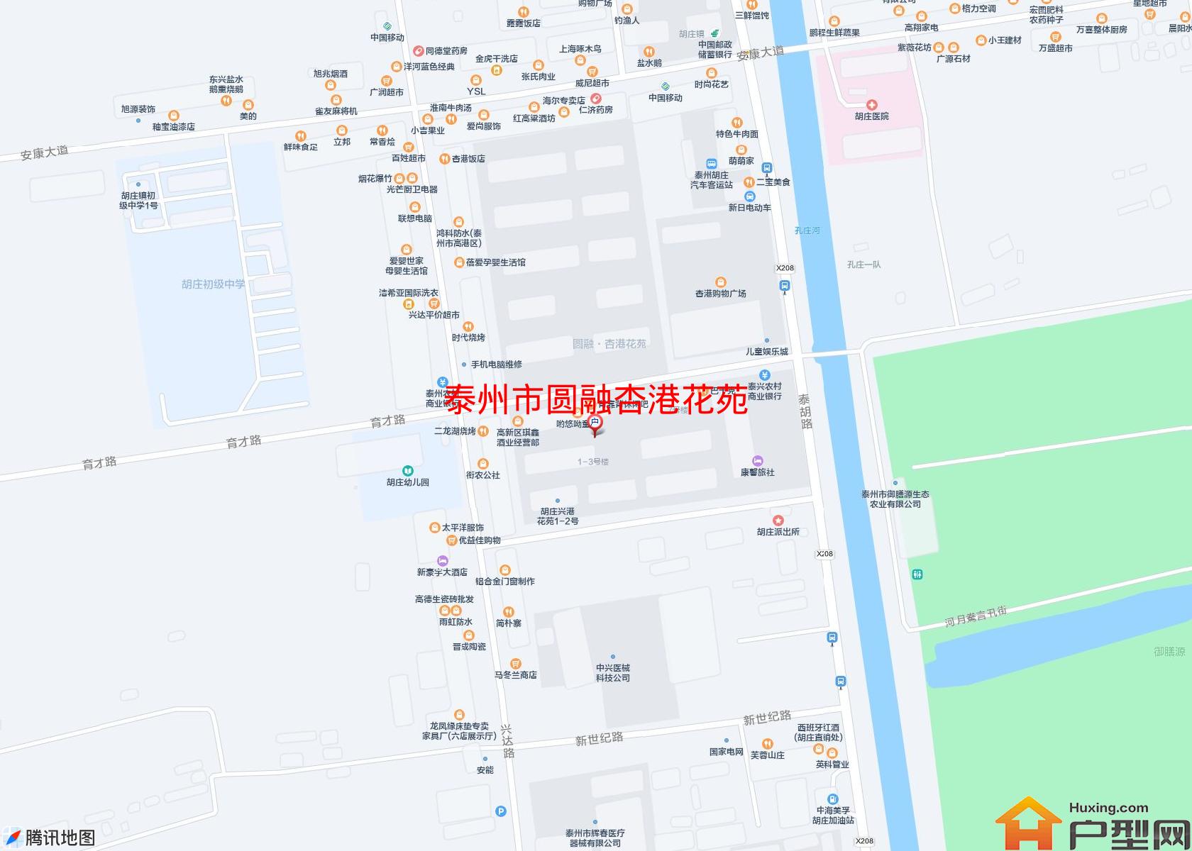 圆融杏港花苑小区 - 户型网