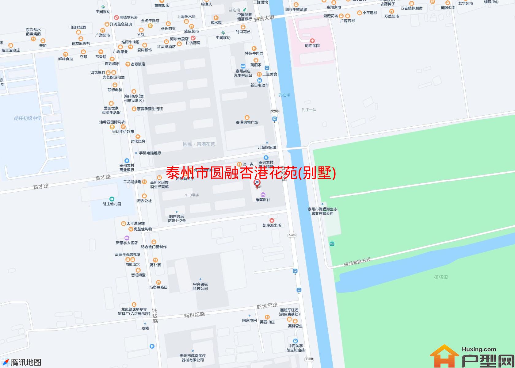 圆融杏港花苑(别墅)小区 - 户型网