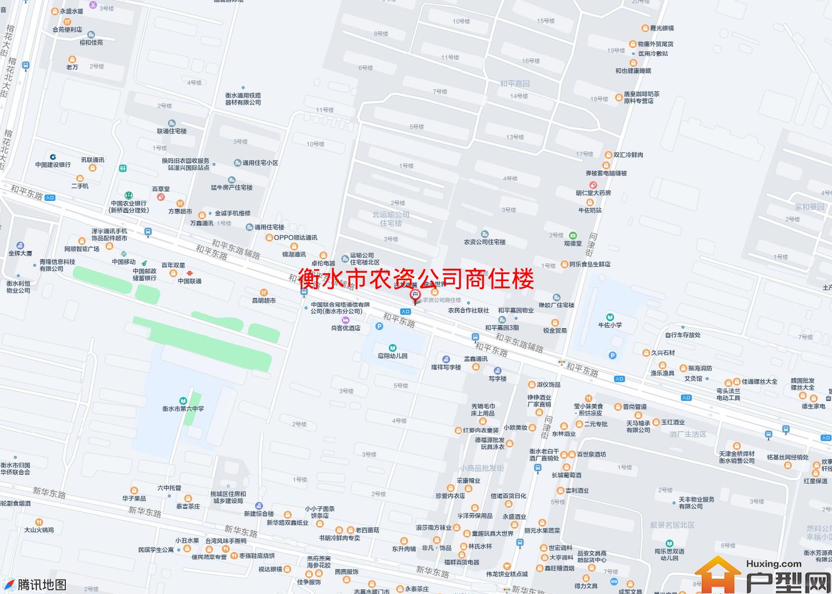 农资公司商住楼小区 - 户型网