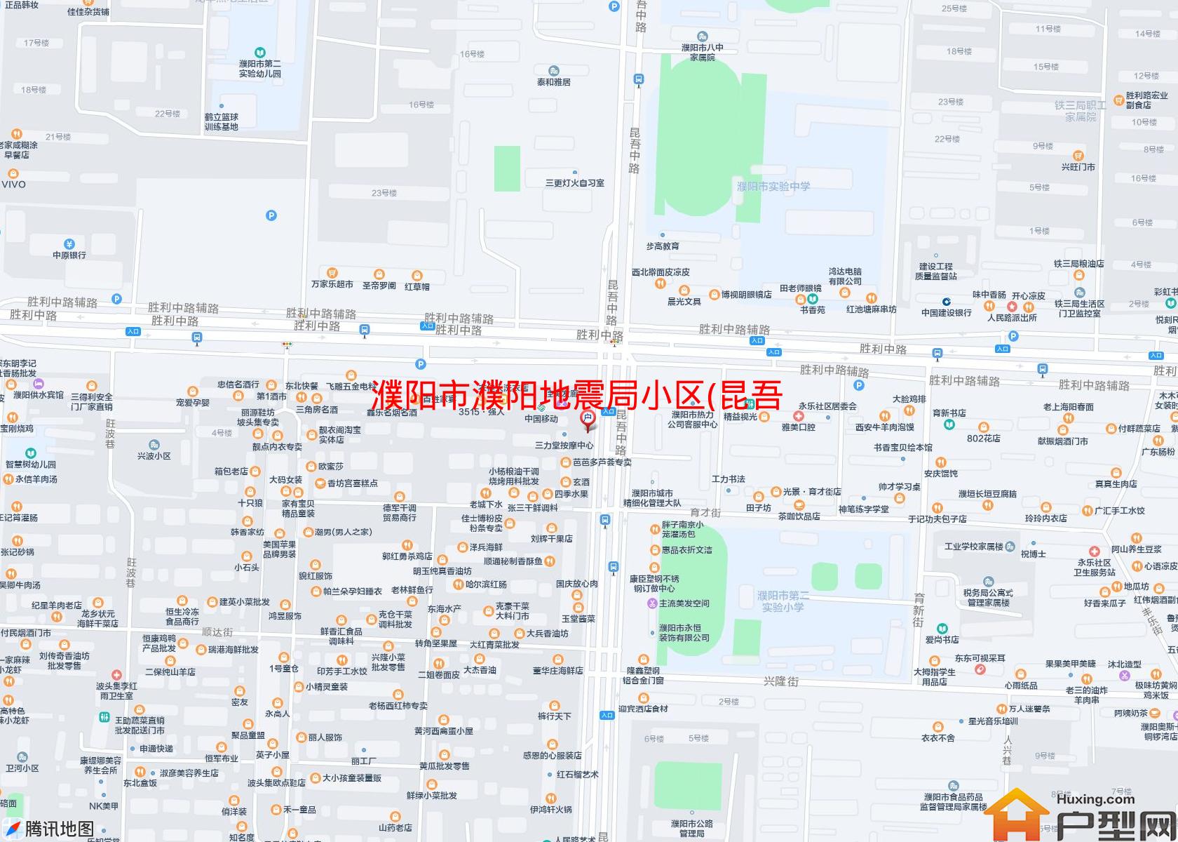 濮阳地震局小区(昆吾中路318号)小区 - 户型网