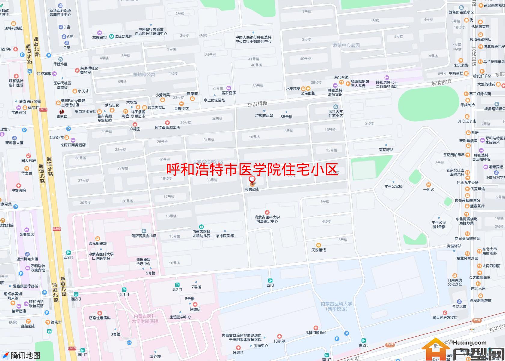 医学院住宅小区小区 - 户型网