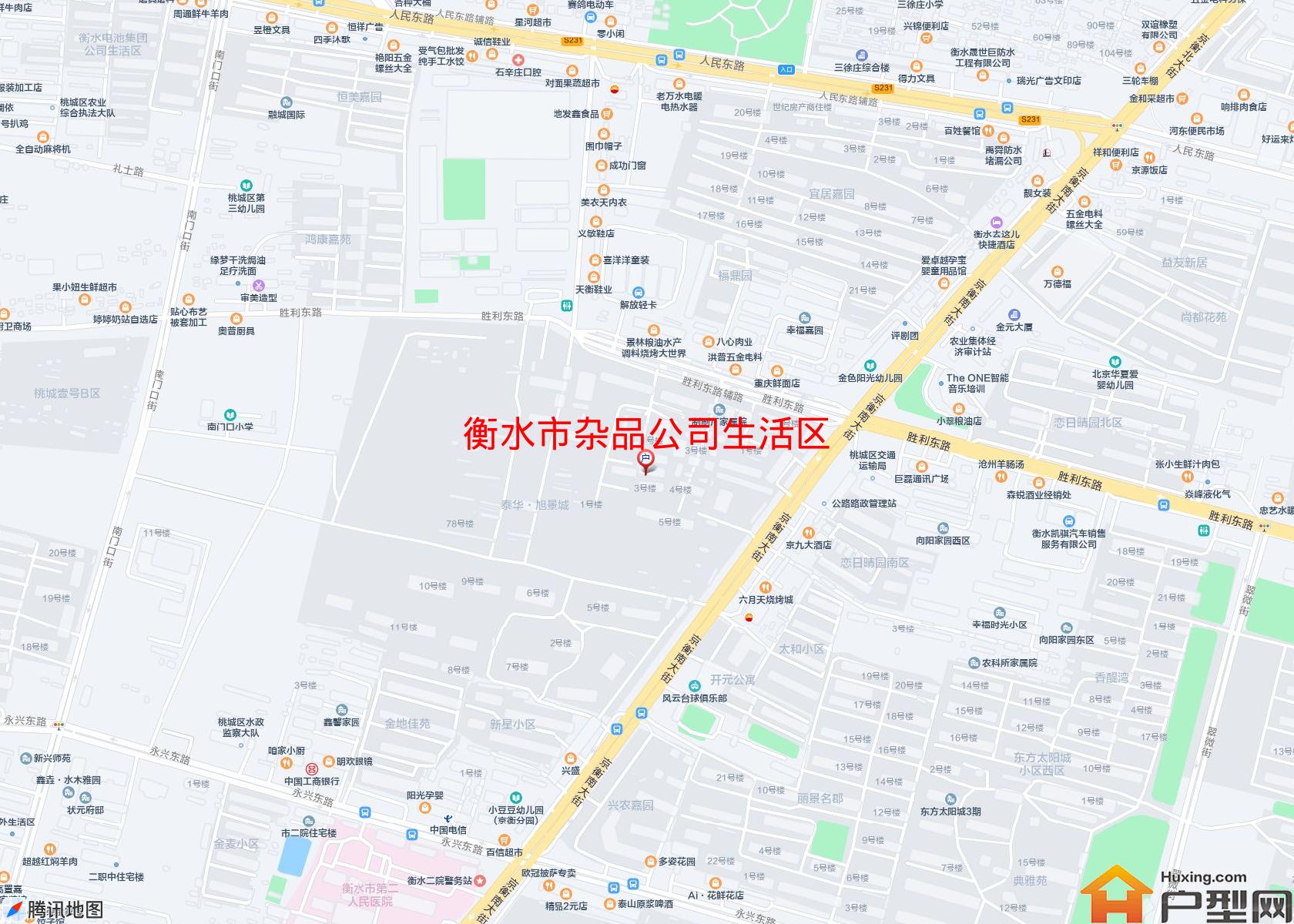 杂品公司生活区小区 - 户型网