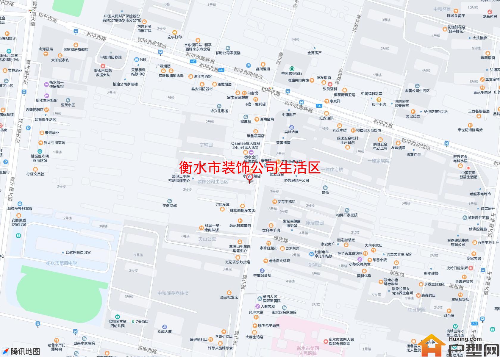 装饰公司生活区小区 - 户型网