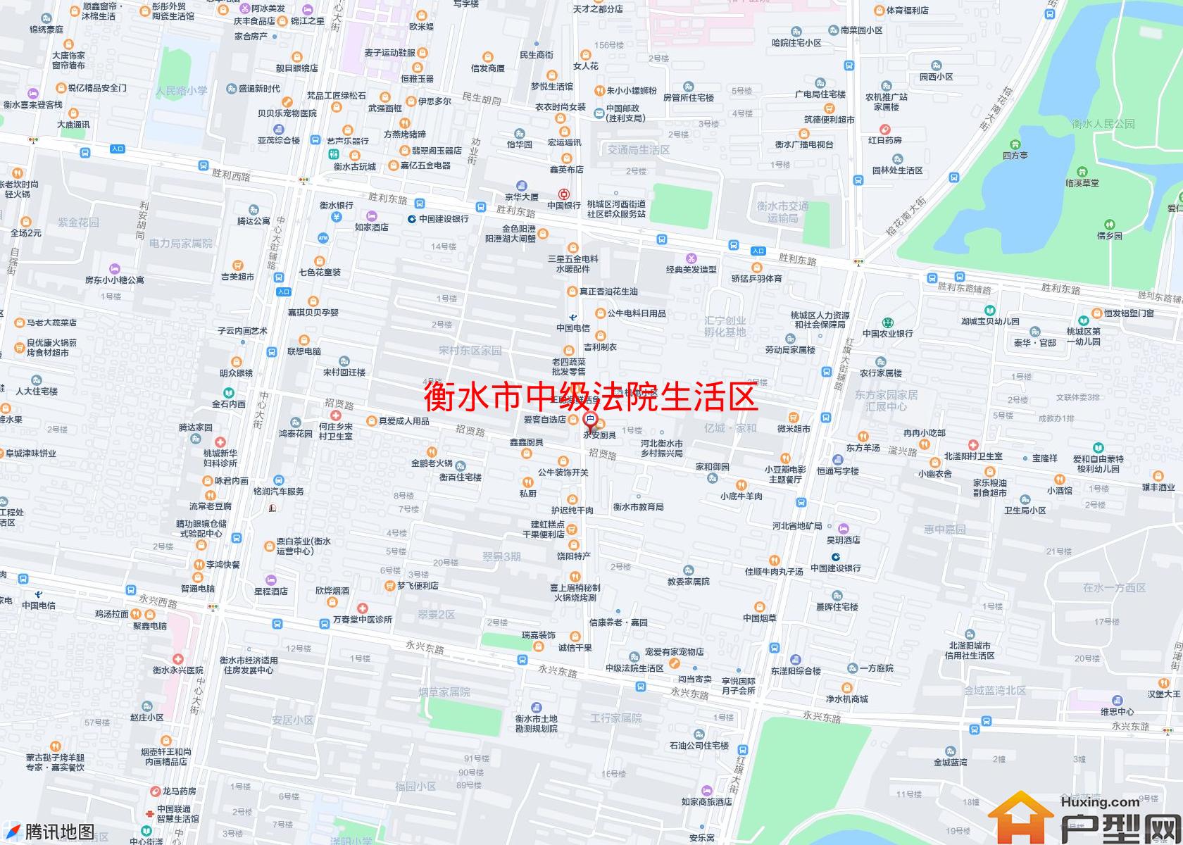 中级法院生活区小区 - 户型网