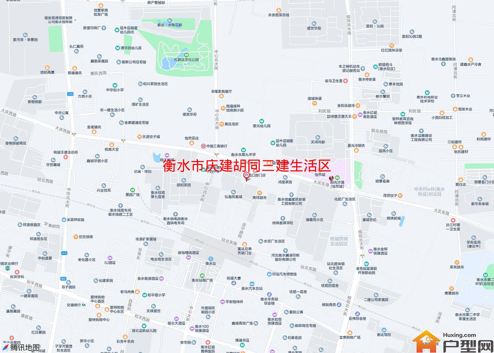庆建胡同三建生活区小区 - 户型网