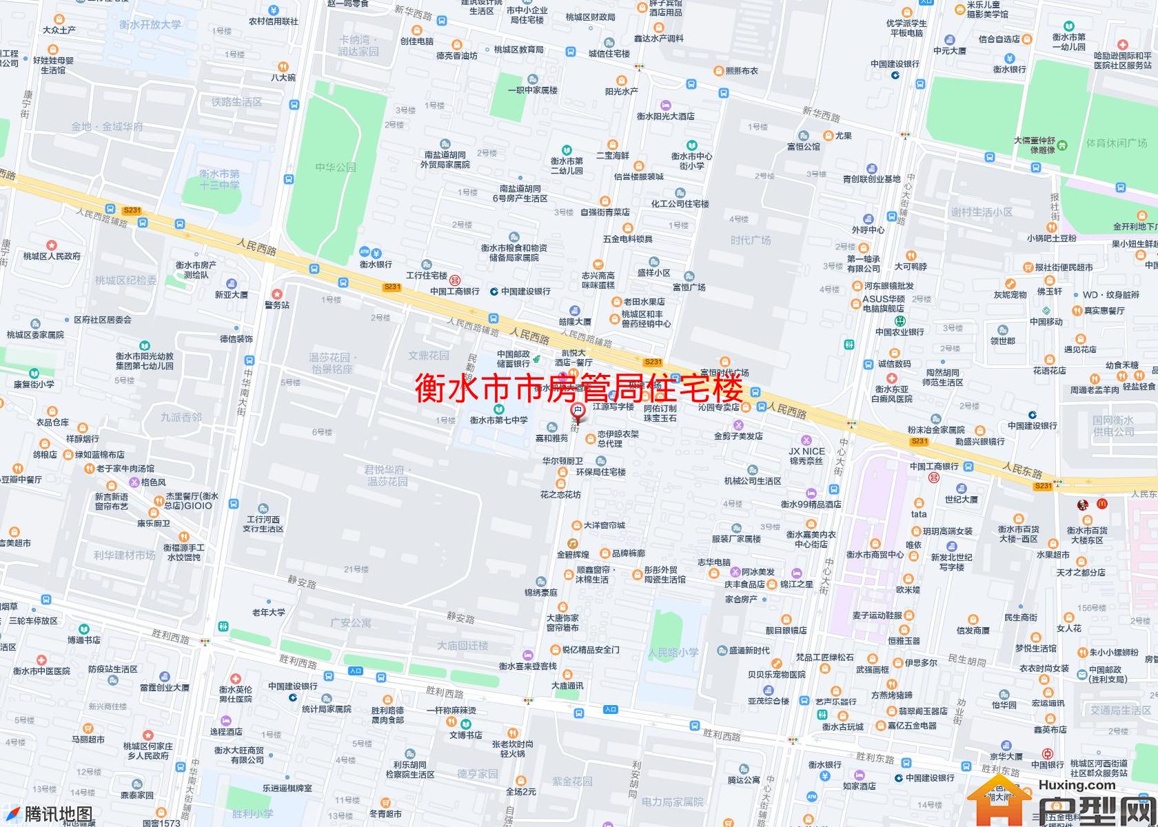 市房管局住宅楼小区 - 户型网