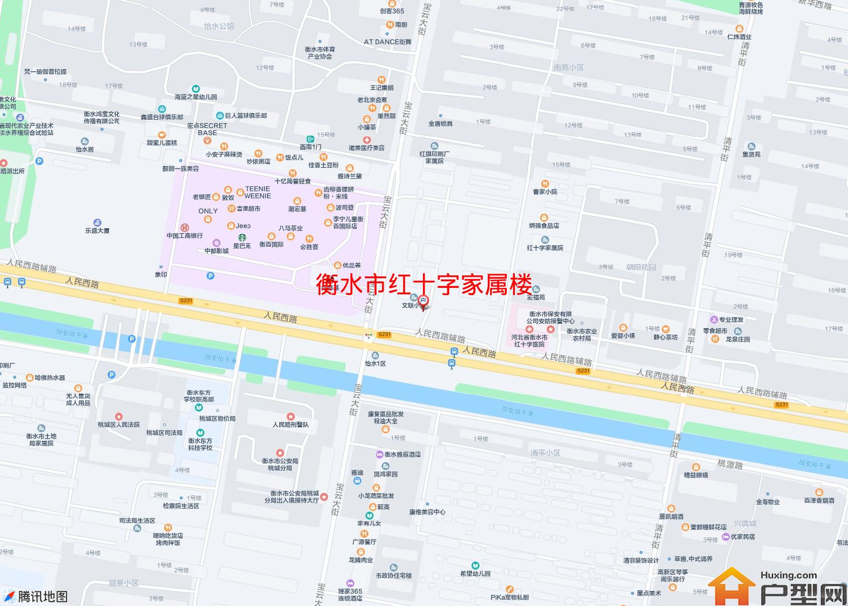 红十字家属楼小区 - 户型网