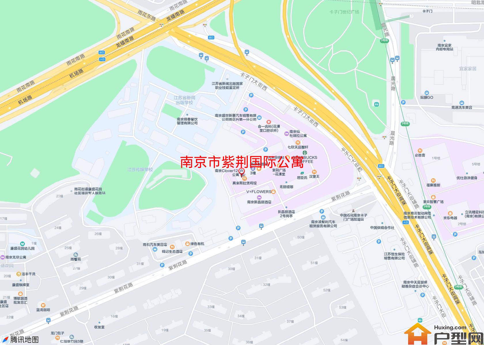 紫荆国际公寓小区 - 户型网