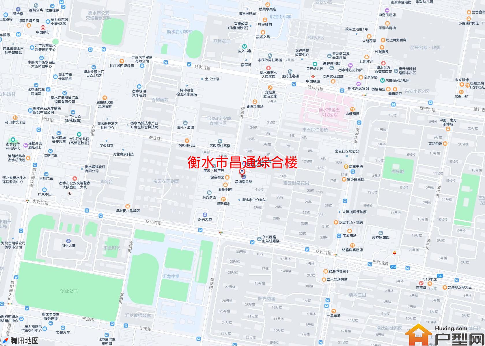 昌通综合楼小区 - 户型网