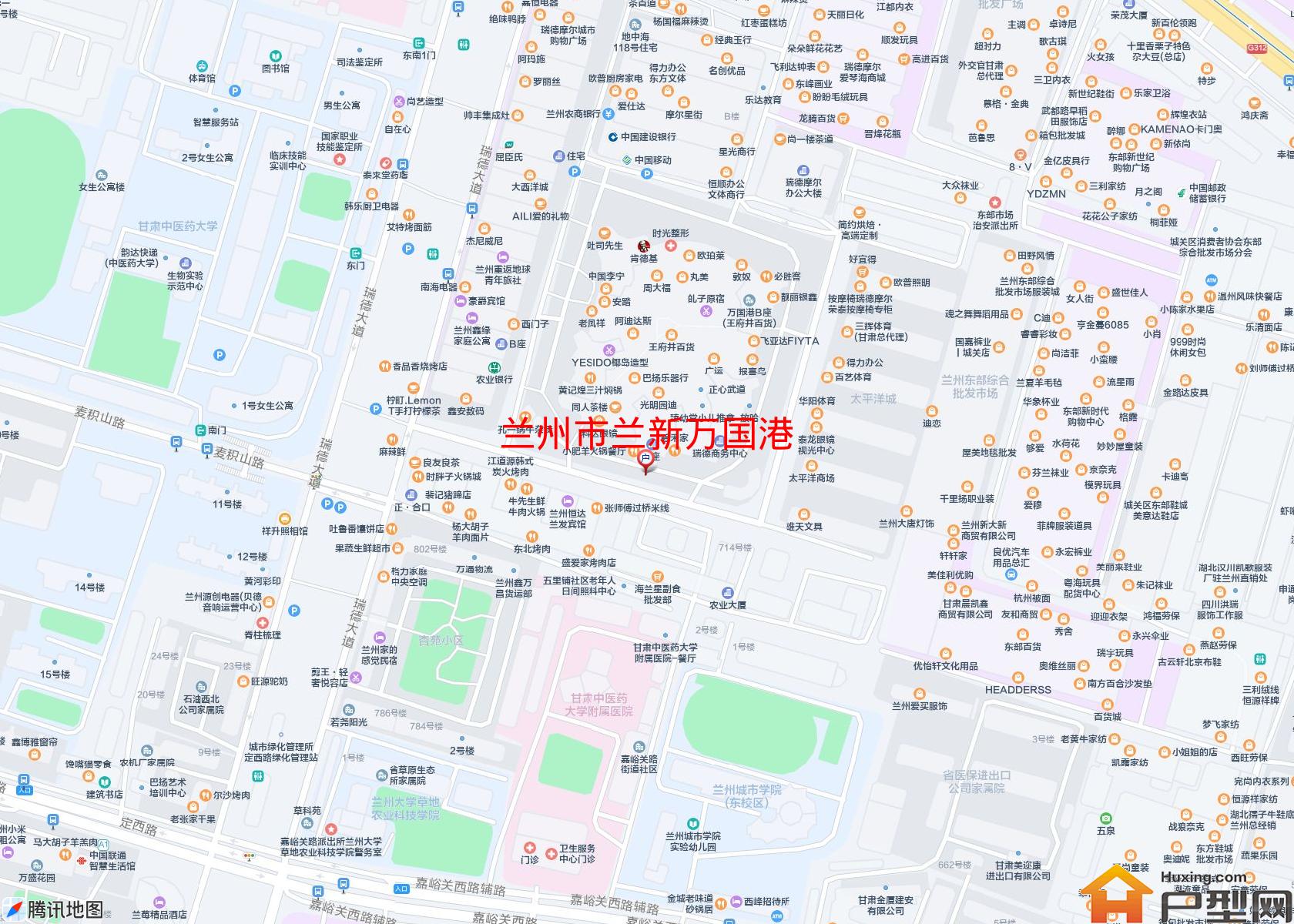 兰新万国港小区 - 户型网