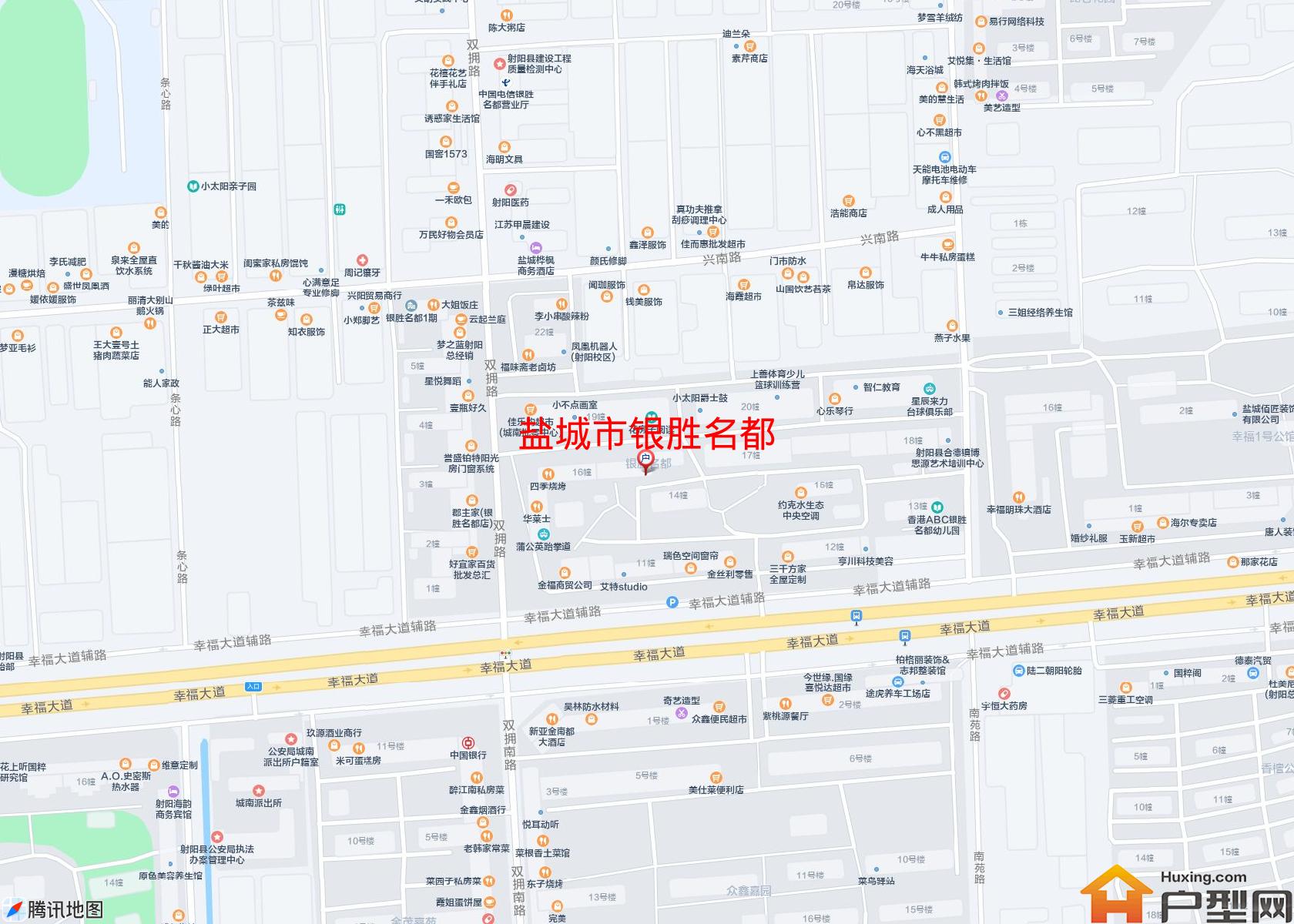 银胜名都小区 - 户型网
