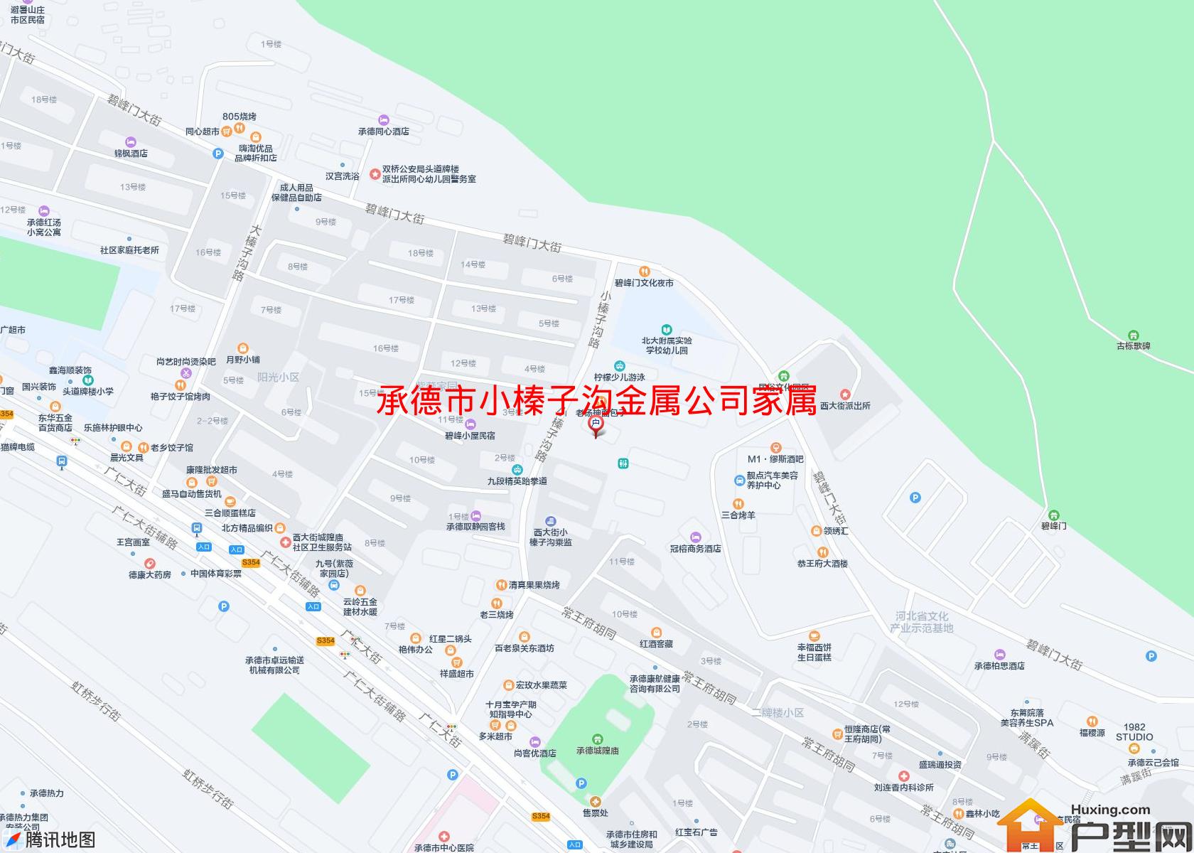 小榛子沟金属公司家属楼小区 - 户型网