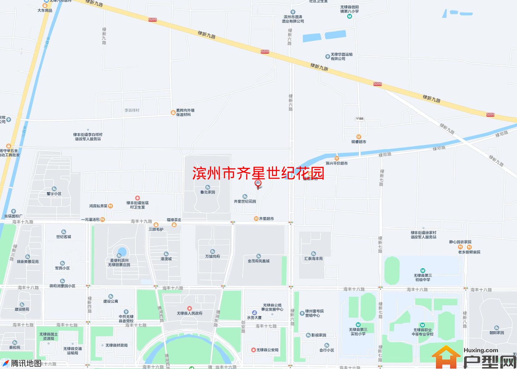 齐星世纪花园小区 - 户型网