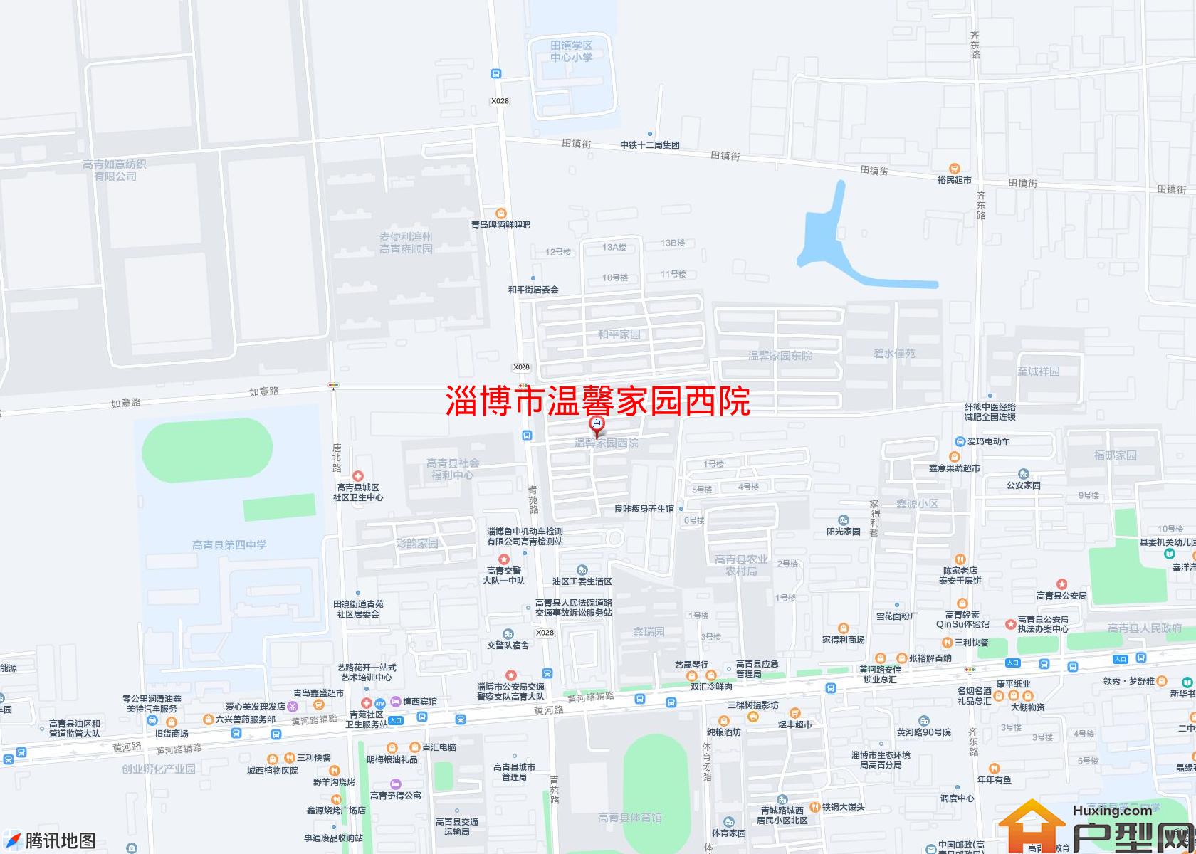 温馨家园西院小区 - 户型网