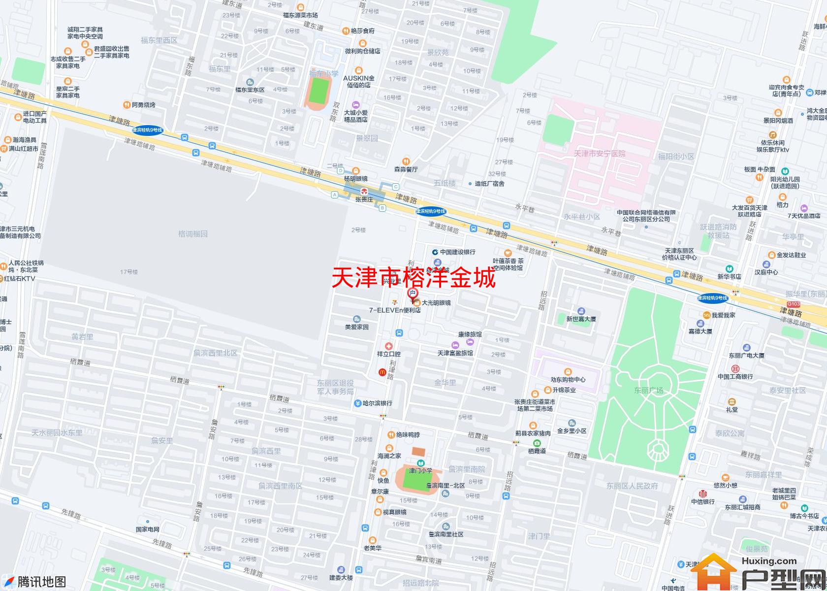 榕洋金城小区 - 户型网