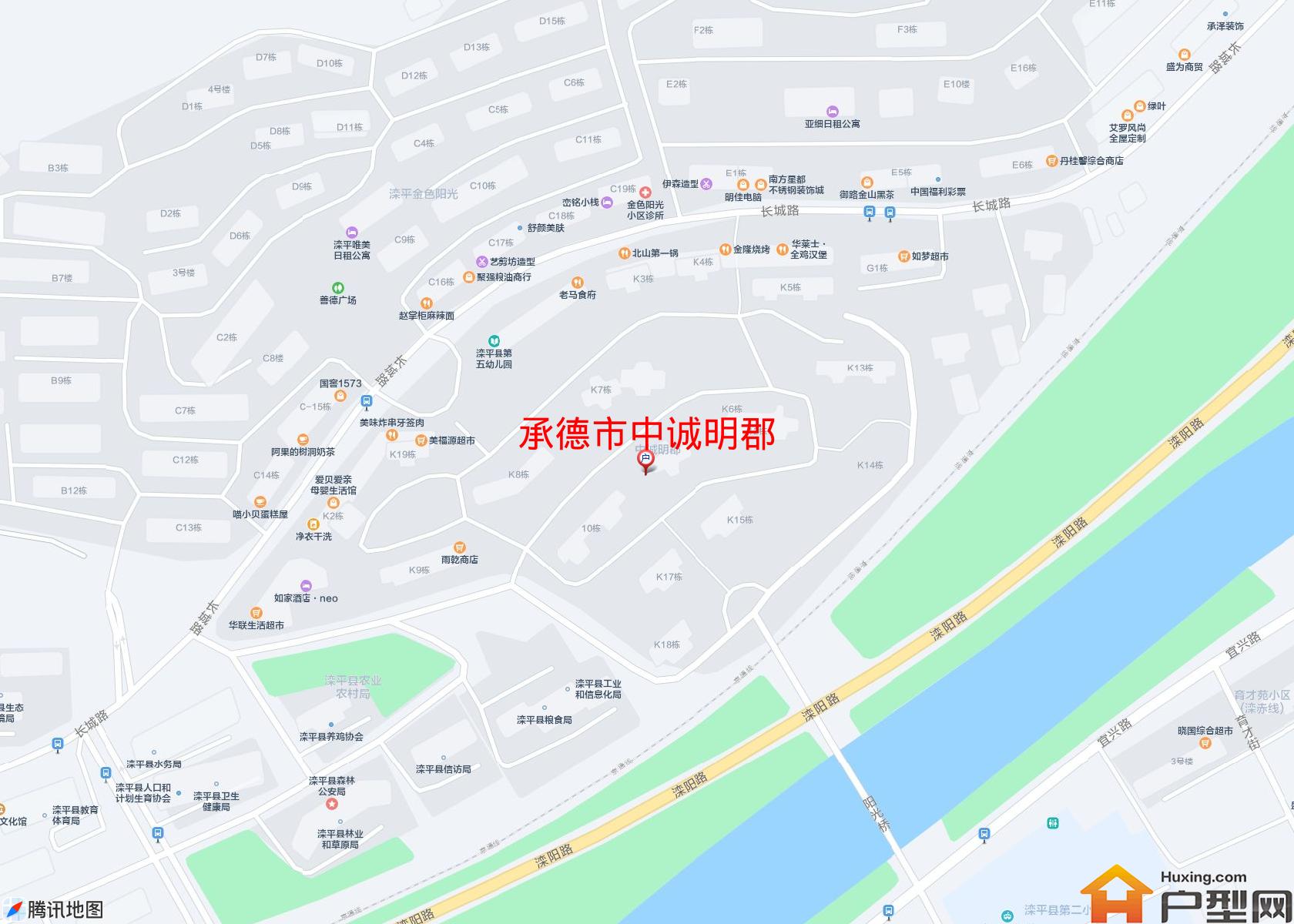 中诚明郡小区 - 户型网
