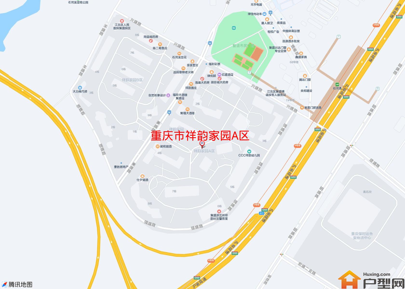 祥韵家园A区小区 - 户型网