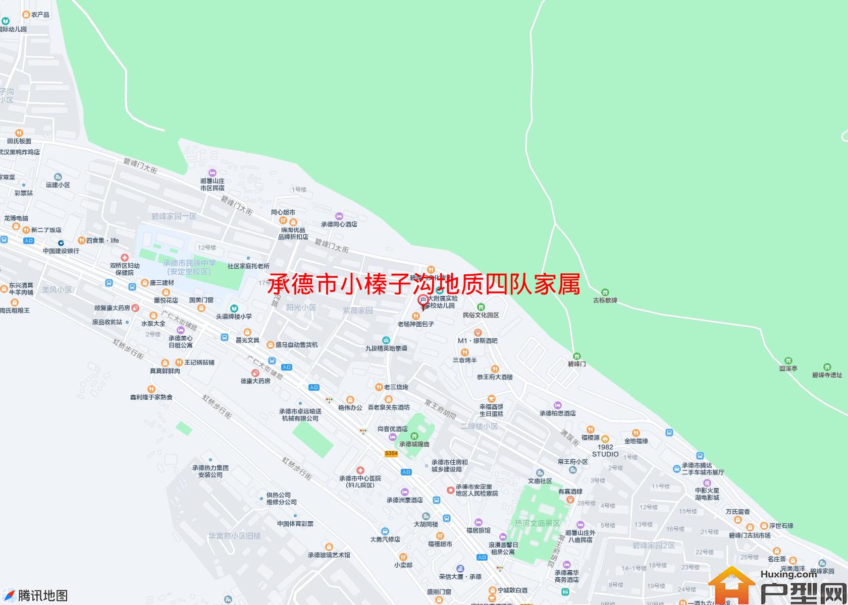 小榛子沟地质四队家属楼小区 - 户型网
