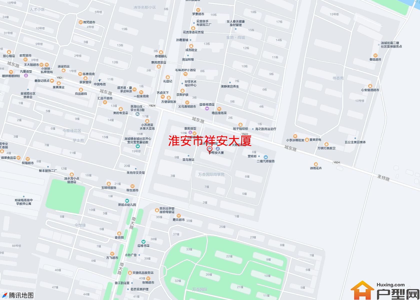 祥安大厦小区 - 户型网