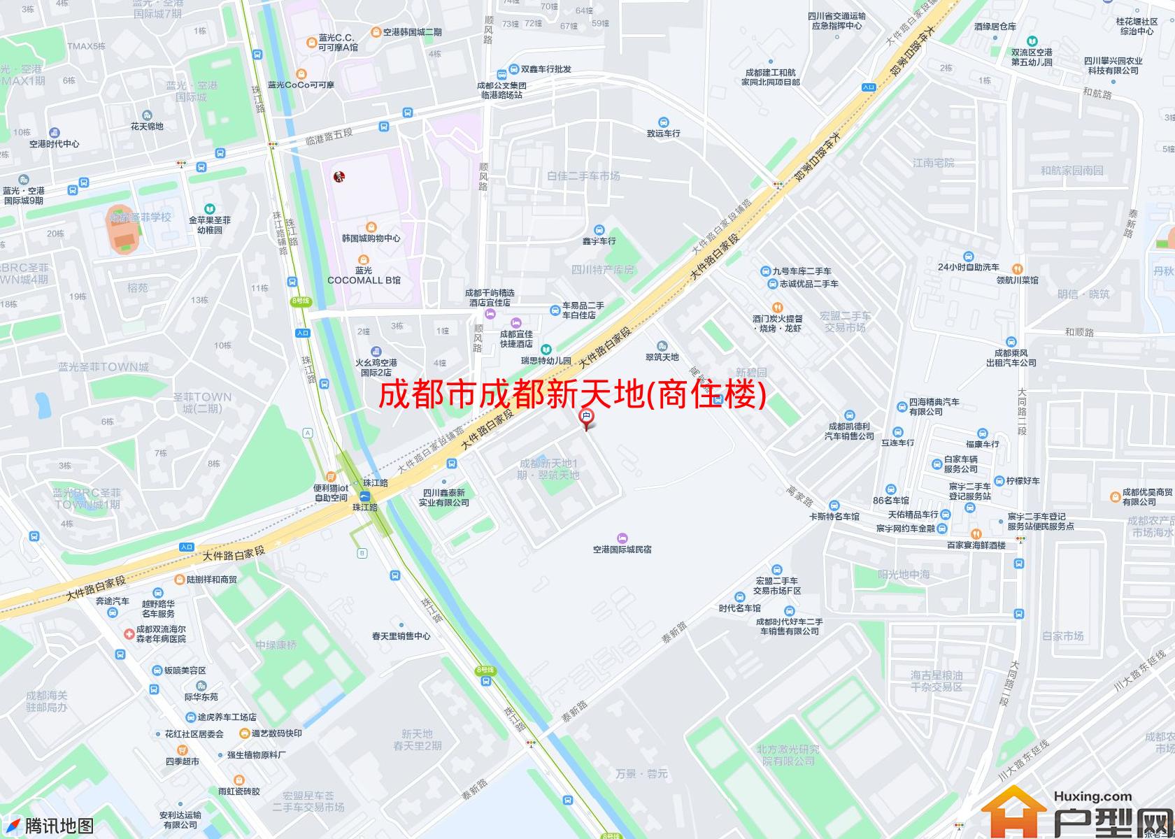 成都新天地(商住楼)小区 - 户型网