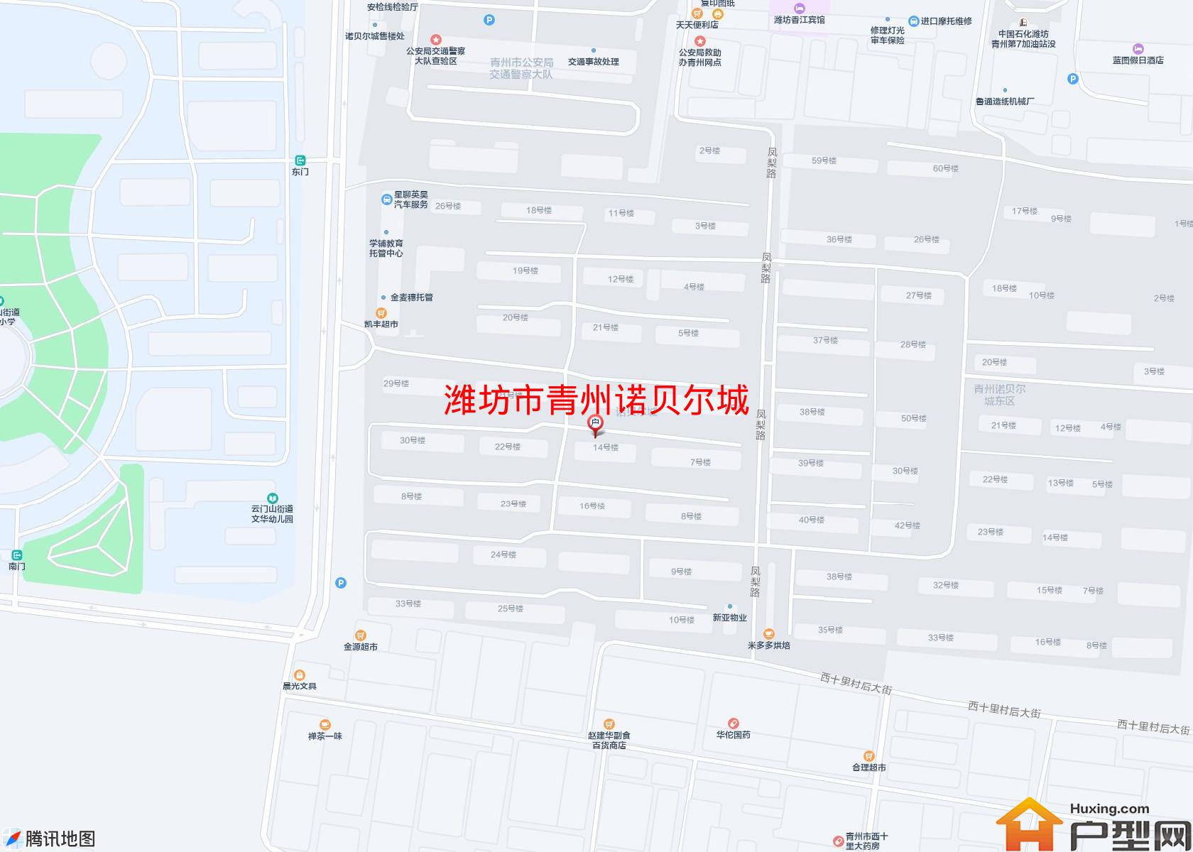 青州诺贝尔城小区 - 户型网