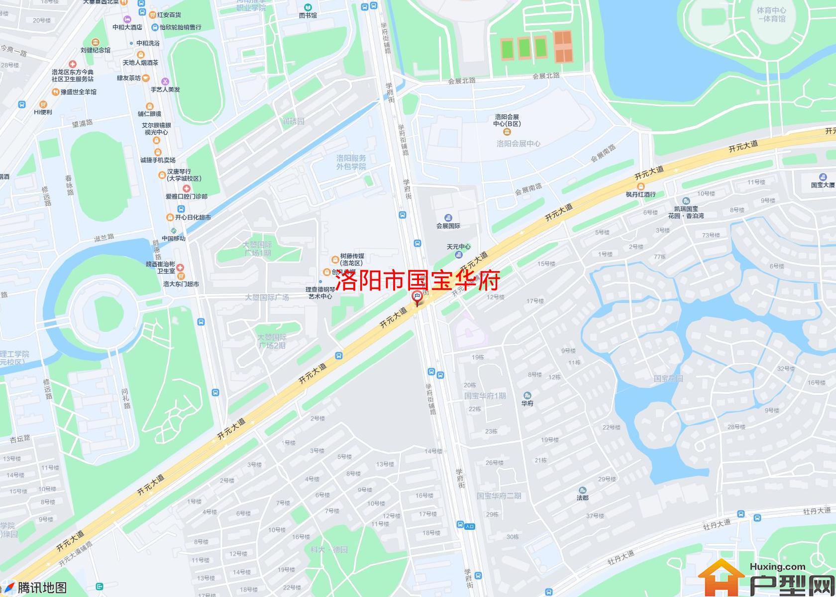 国宝华府小区 - 户型网