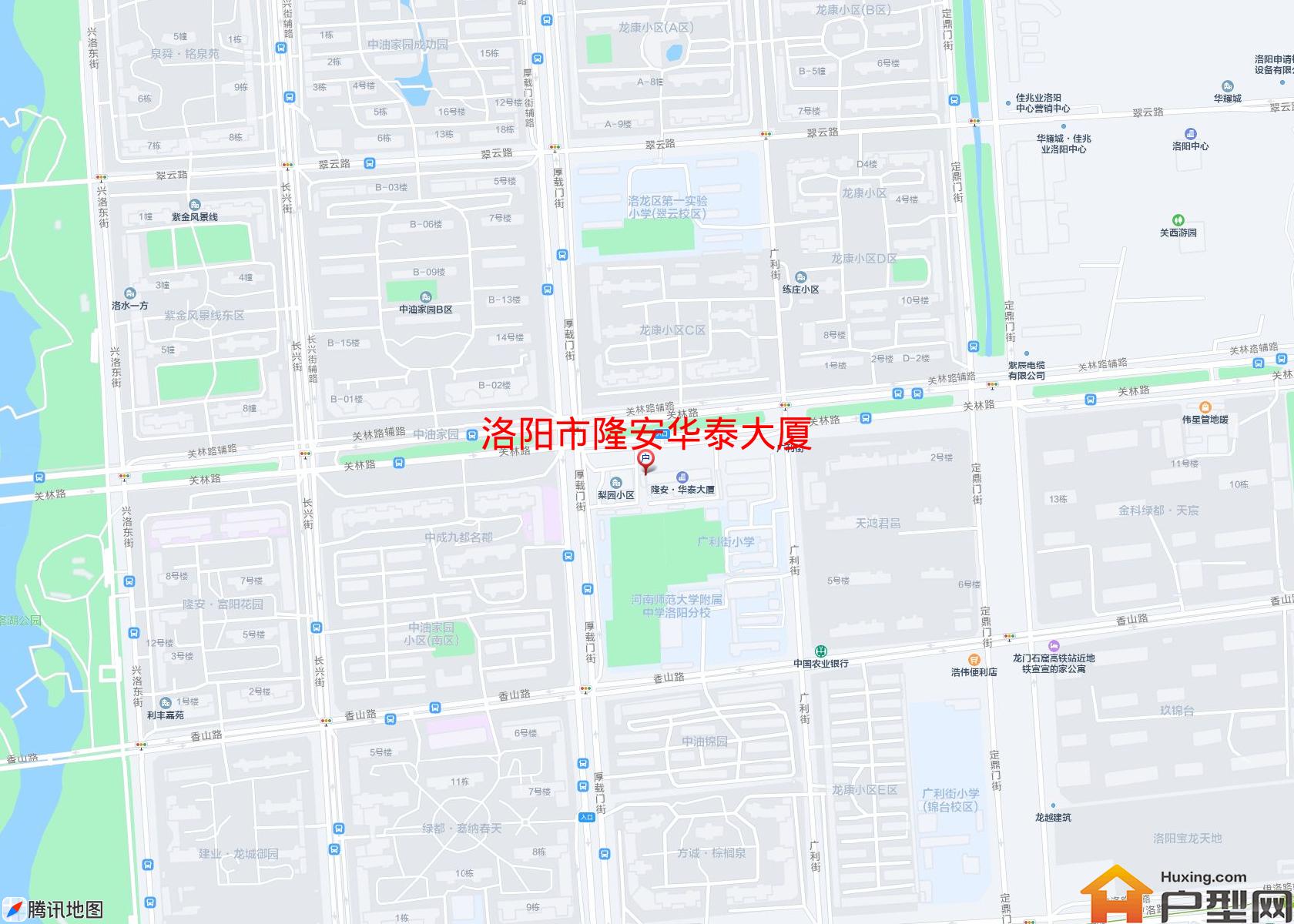 隆安华泰大厦小区 - 户型网