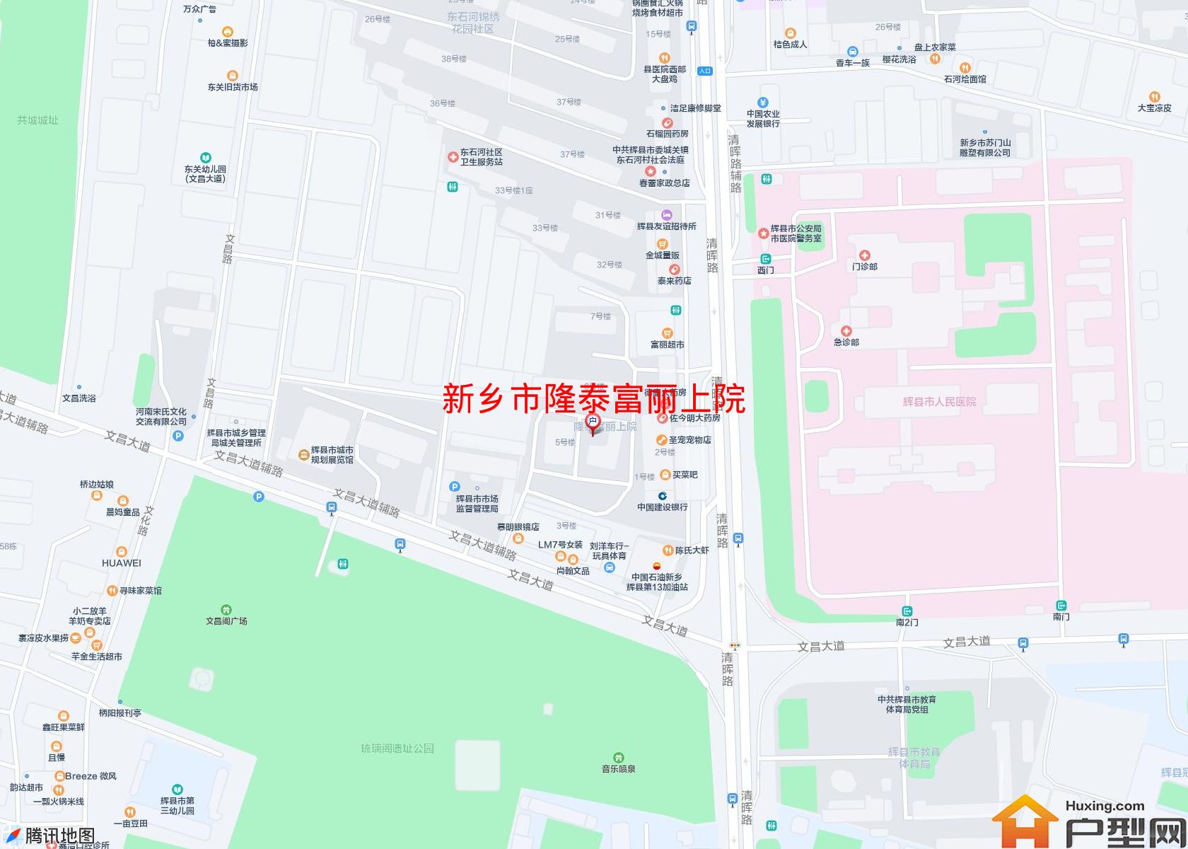 隆泰富丽上院小区 - 户型网